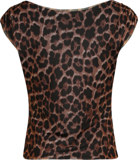 Top  de RED by EMP - Haut Double Épaisseur Léopard - S à M - pour Femme - multicolore - RED by EMP - View 2