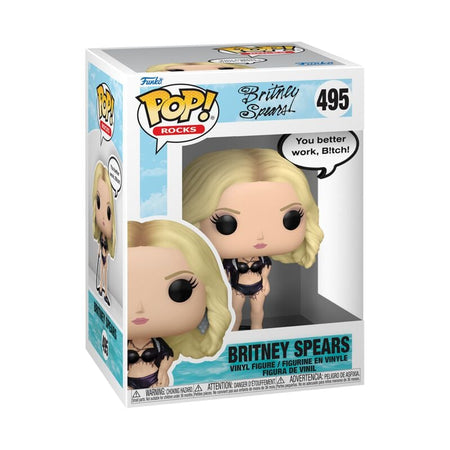 Britney Spears - You Better Work, B!tch! (Pop Rocks) Vinyl Figur 495 - Funko Pop! - Funko Shop Europe - Britney Spears