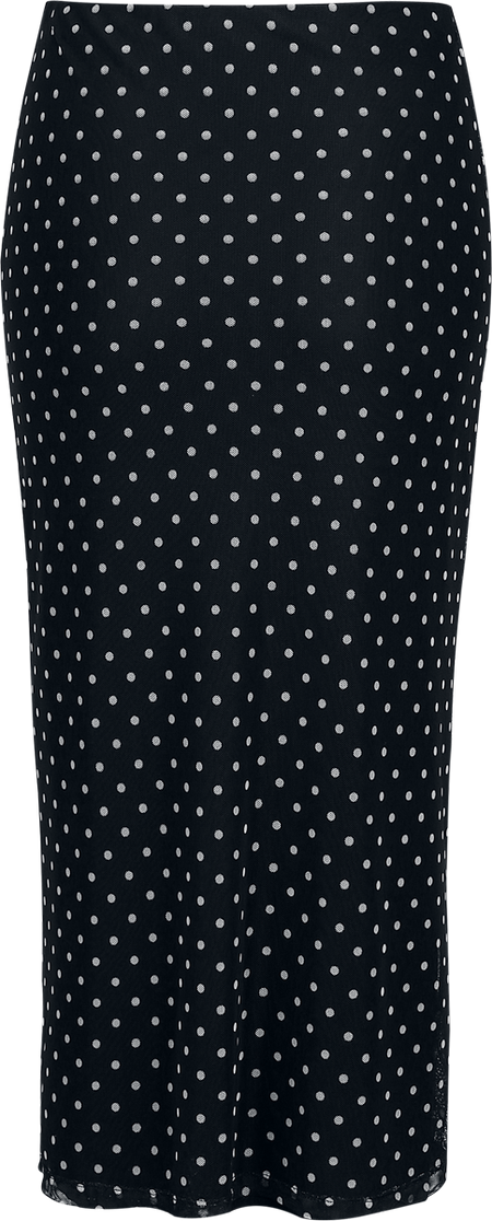 Jupe mi-longue  de RED by EMP - Jupe à Pois - S à XL - pour Femme - noir - RED by EMP - View 2
