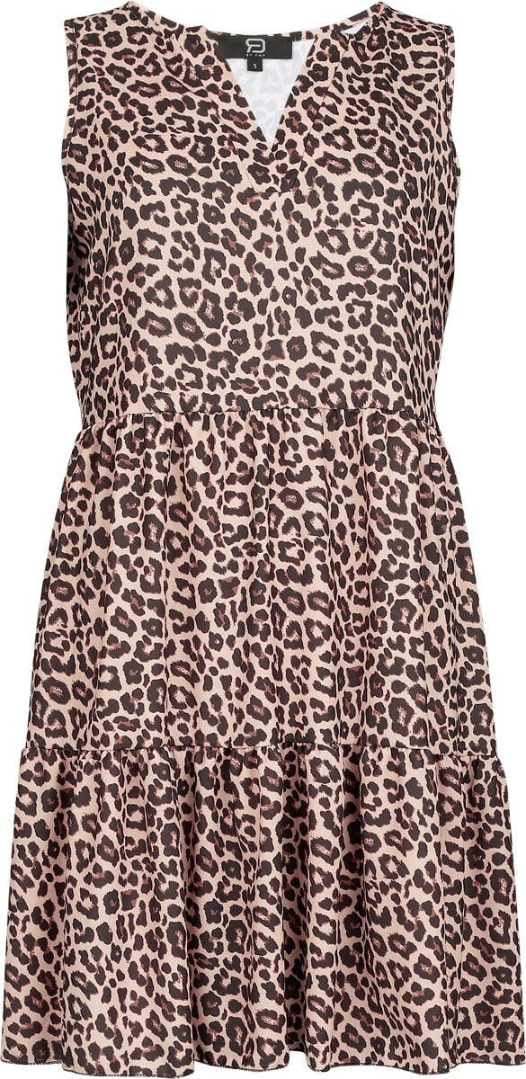 Robe courte  de RED by EMP - Valeria - Robe Courte Léopard - S à XL - pour Femme - multicolore - RED by EMP