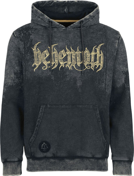 Sweat-shirt à capuche  de Behemoth - EMP Signature Collection - M à 3XL - pour Homme - gris foncé/noir - Behemoth