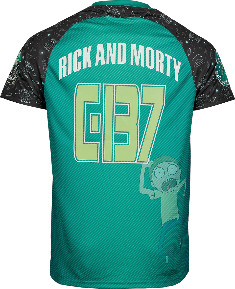 Jersey  de Rick & Morty - Rick & Morty - Maillot de Foot - S à L - pour Homme - multicolore - Rick & Morty - View 2