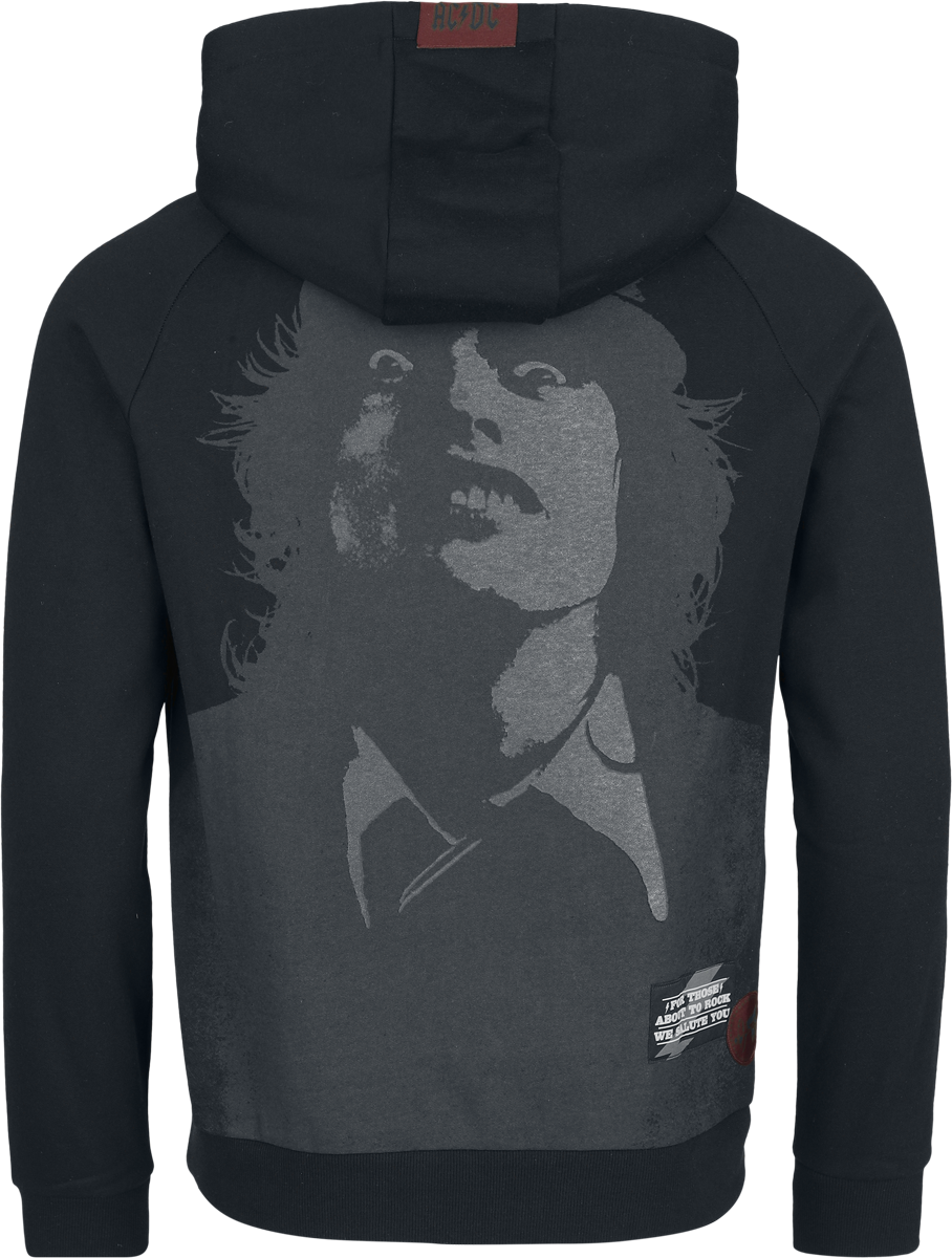 Sweat-shirt à capuche  de AC/DC - EMP Signature Collection - M à 3XL - pour Homme - noir - AC/DC - View 2