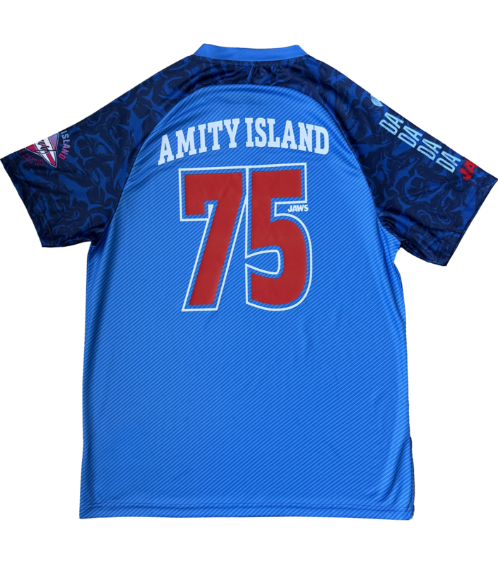 Jersey  de Jaws - Amity Island - 75 - Maillot de Foot - S à XXL - pour Homme - multicolore - Jaws - View 2