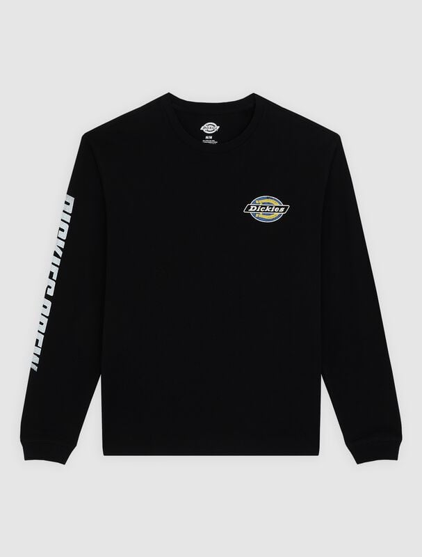 T-shirt manches longues  de Dickies - NASHPORT LS TEE - S à XL - pour Homme - noir - Dickies