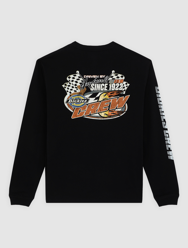 T-shirt manches longues  de Dickies - NASHPORT LS TEE - S à XL - pour Homme - noir - Dickies - View 2