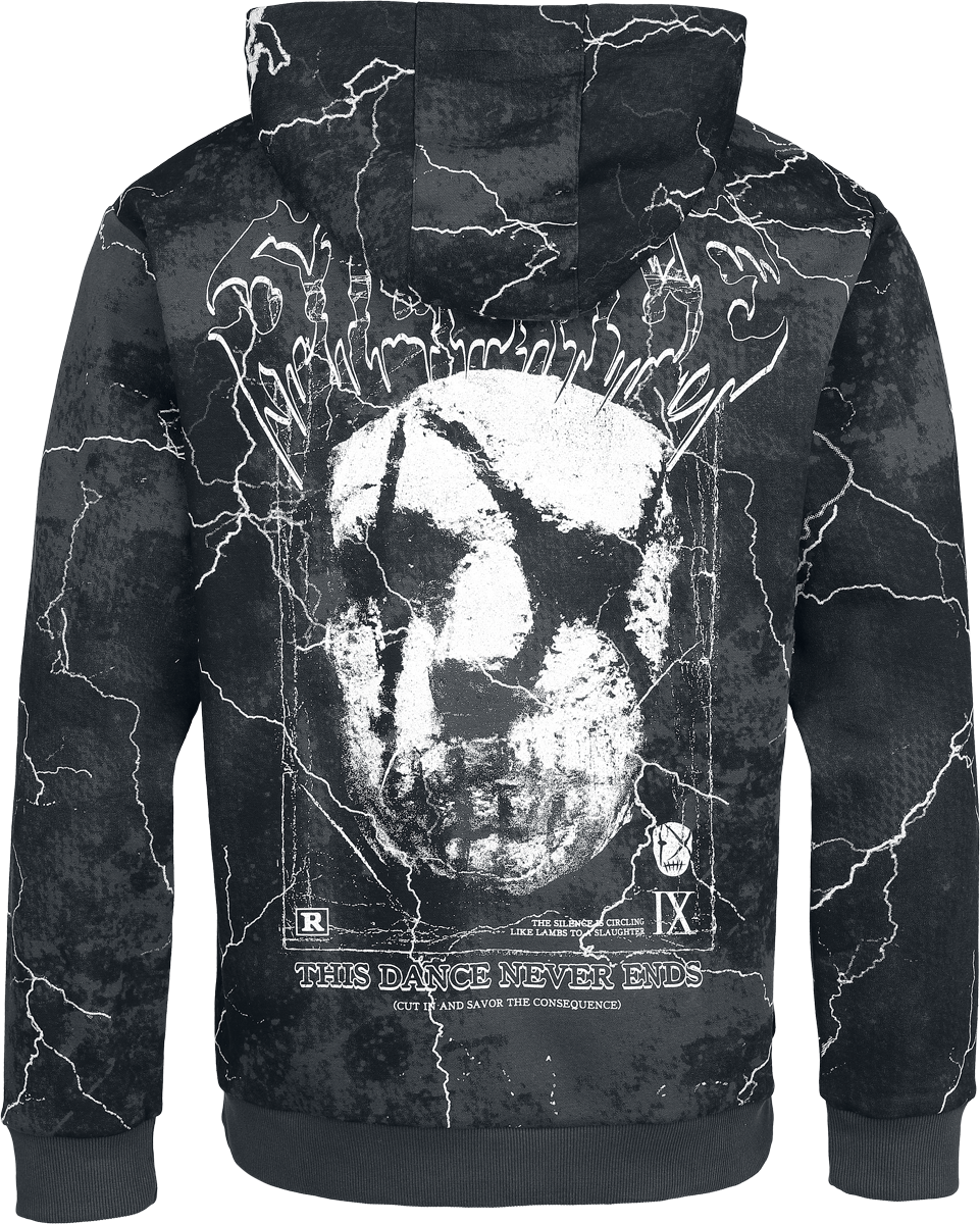 Sweat-shirt à capuche  de Ice Nine Kills - EMP Signature Collection - S à XXL - pour Homme - gris foncé - Ice Nine Kills - View 2