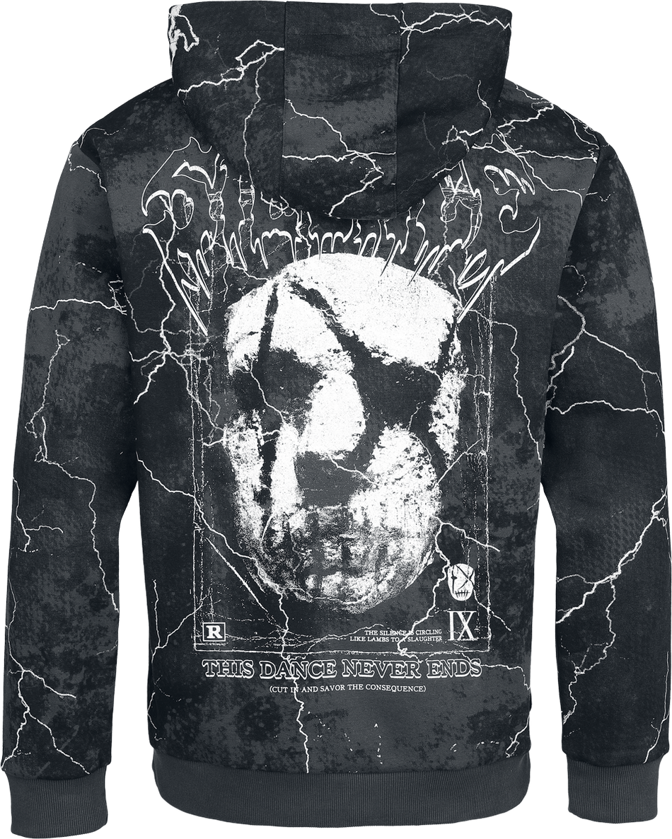 Sweat-shirt à capuche  de Ice Nine Kills - EMP Signature Collection - S à XXL - pour Homme - gris foncé - Ice Nine Kills - View 2
