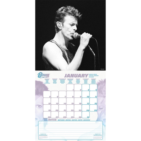 Calendrier mural  de David Bowie - Wandkalender 2026 - pour Unisexe - multicolore - David Bowie - View 2