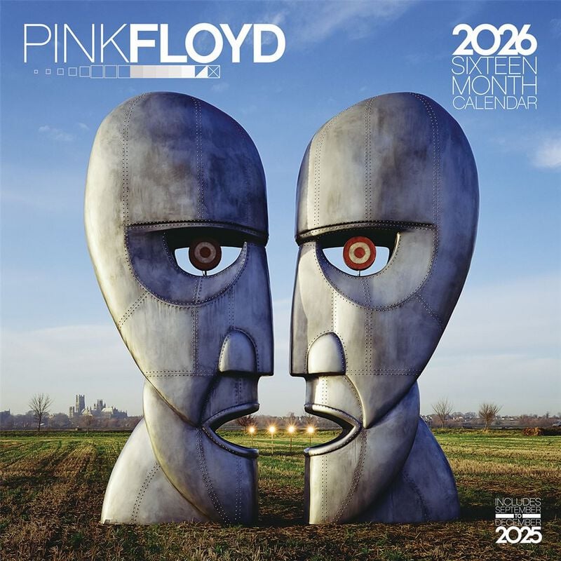 Calendrier mural  de Pink Floyd - Wandkalender 2026 - pour Unisexe - multicolore - Pink Floyd