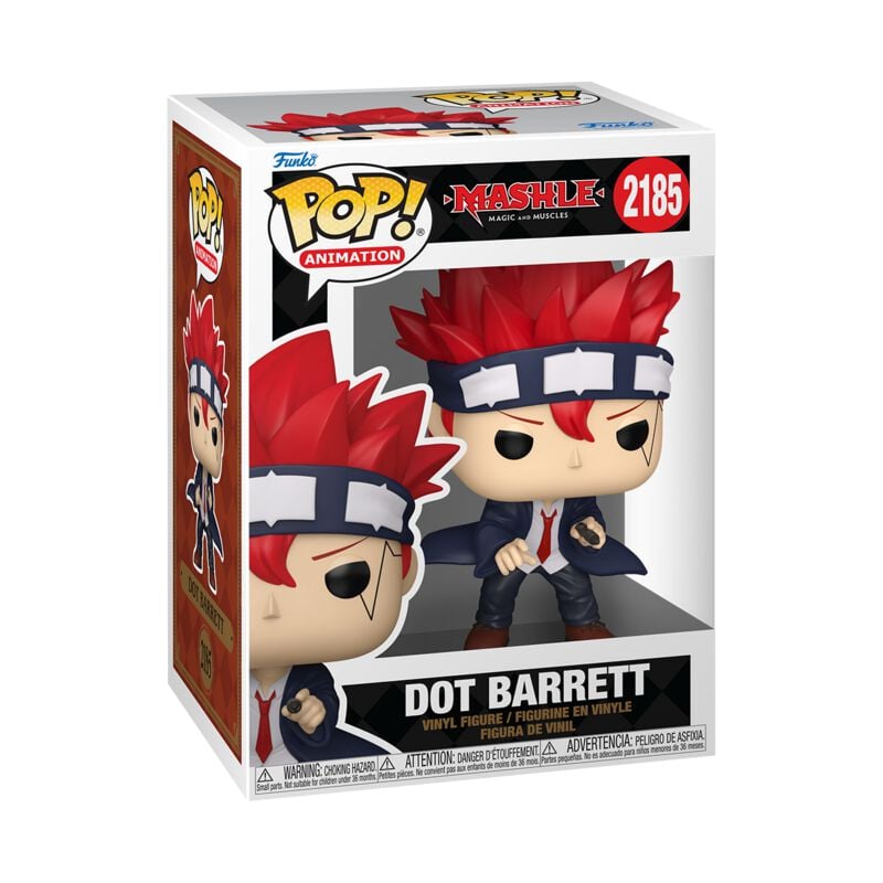 Mashle - Dot Barrett (Pop! Animation) (Chase Edition möglich) Vinyl Figur 2185 - Funko Pop! - Funko Shop Europe - Mashle