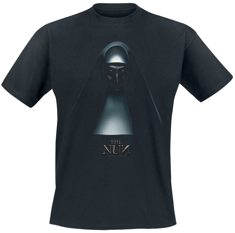 T-Shirt Manches courtes  de La Nonne - Movie Poster - S à M - pour Homme - noir - La Nonne