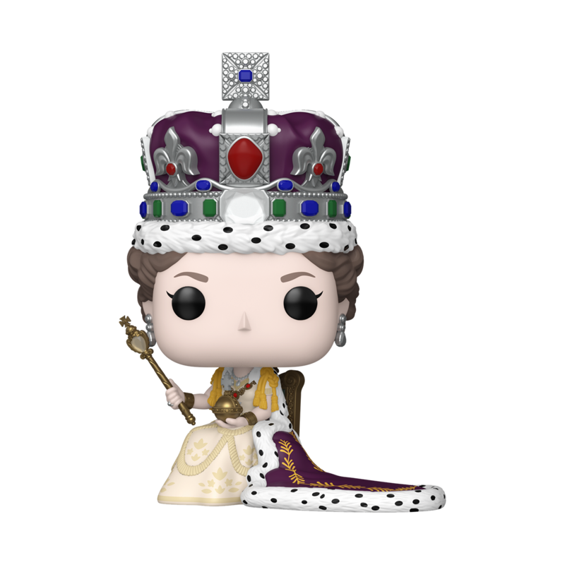 Queen Elizabeth II - 100th- Queen Elizabeth II Coronation (Pop! Premium) 07 - Funko Pop! - Funko Shop Europe - Queen Elizabeth II - View 2