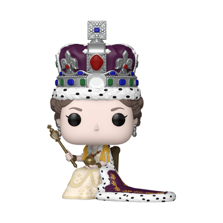 Queen Elizabeth II - 100th- Queen Elizabeth II Coronation (Pop! Premium) 07 - Funko Pop! - Funko Shop Europe - Queen Elizabeth II - View 2