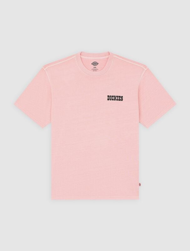 T-Shirt Manches courtes  de Dickies - BUCHTELL TEE - S à XXL - pour Homme - rose clair - Dickies