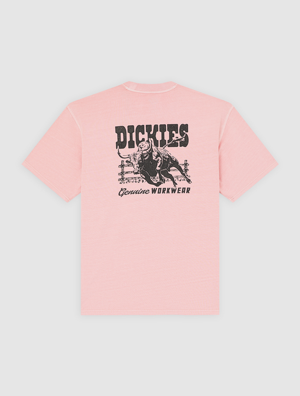 T-Shirt Manches courtes  de Dickies - BUCHTELL TEE - S à XXL - pour Homme - rose clair - Dickies - View 2