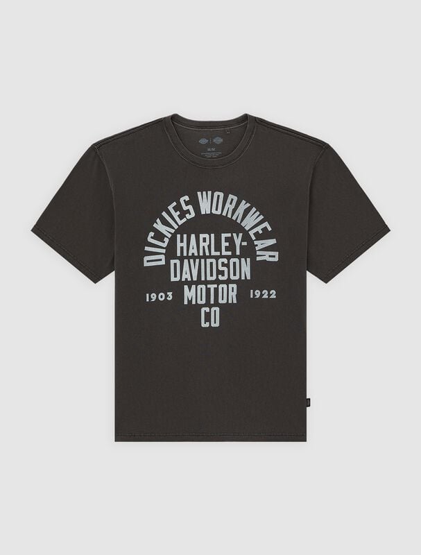 T-Shirt Manches courtes  de Dickies - DICKIES X HARLEY DAVIDSON - T-Shirt - S à XXL - pour Homme - noir - Dickies