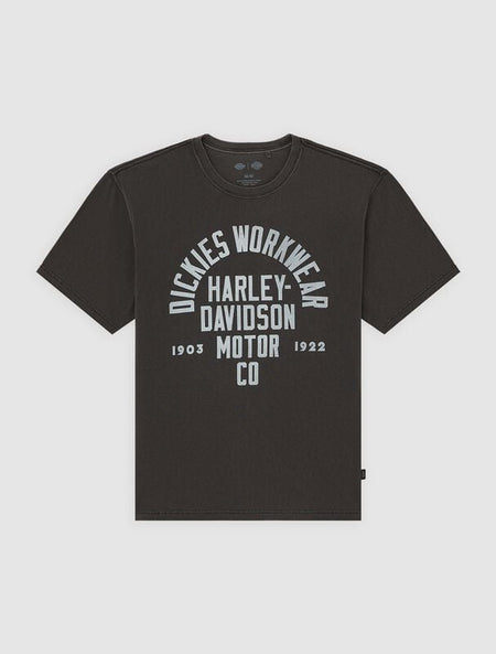 T-Shirt Manches courtes  de Dickies - DICKIES X HARLEY DAVIDSON - T-Shirt - S à XXL - pour Homme - noir - Dickies