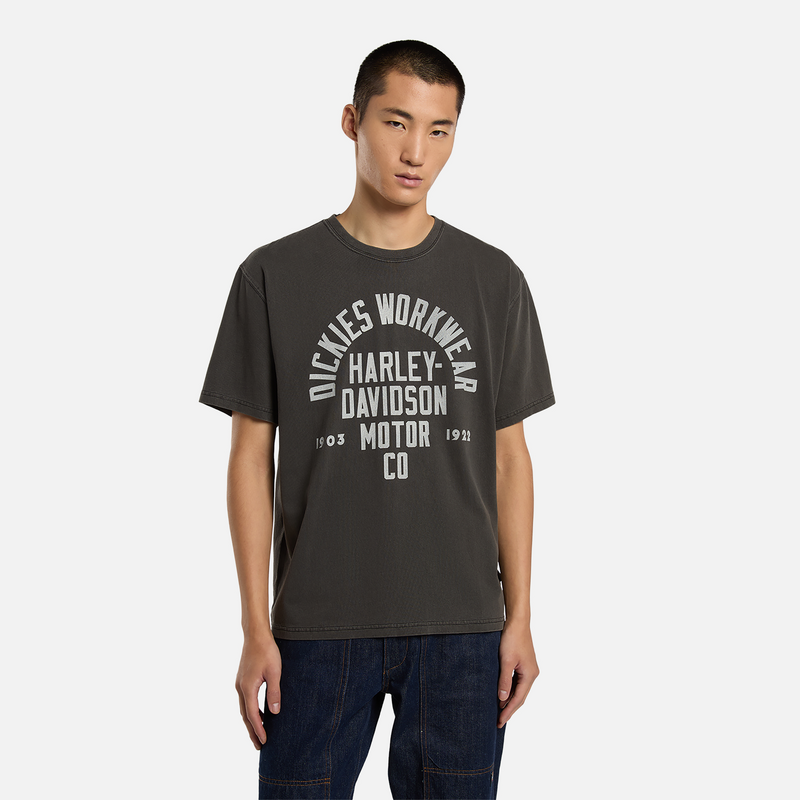 T-Shirt Manches courtes  de Dickies - DICKIES X HARLEY DAVIDSON TEE - S à XXL - pour Homme - noir - Dickies - View 2