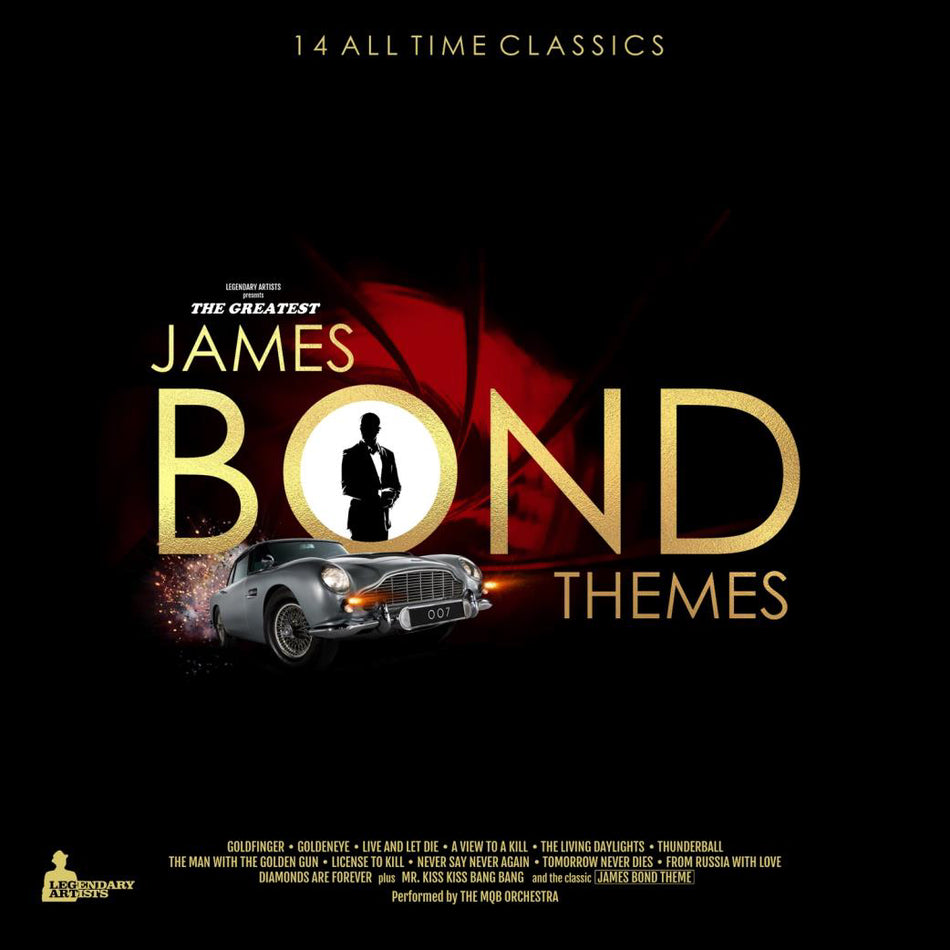 The Greatest James Bond Themes - Front Cover