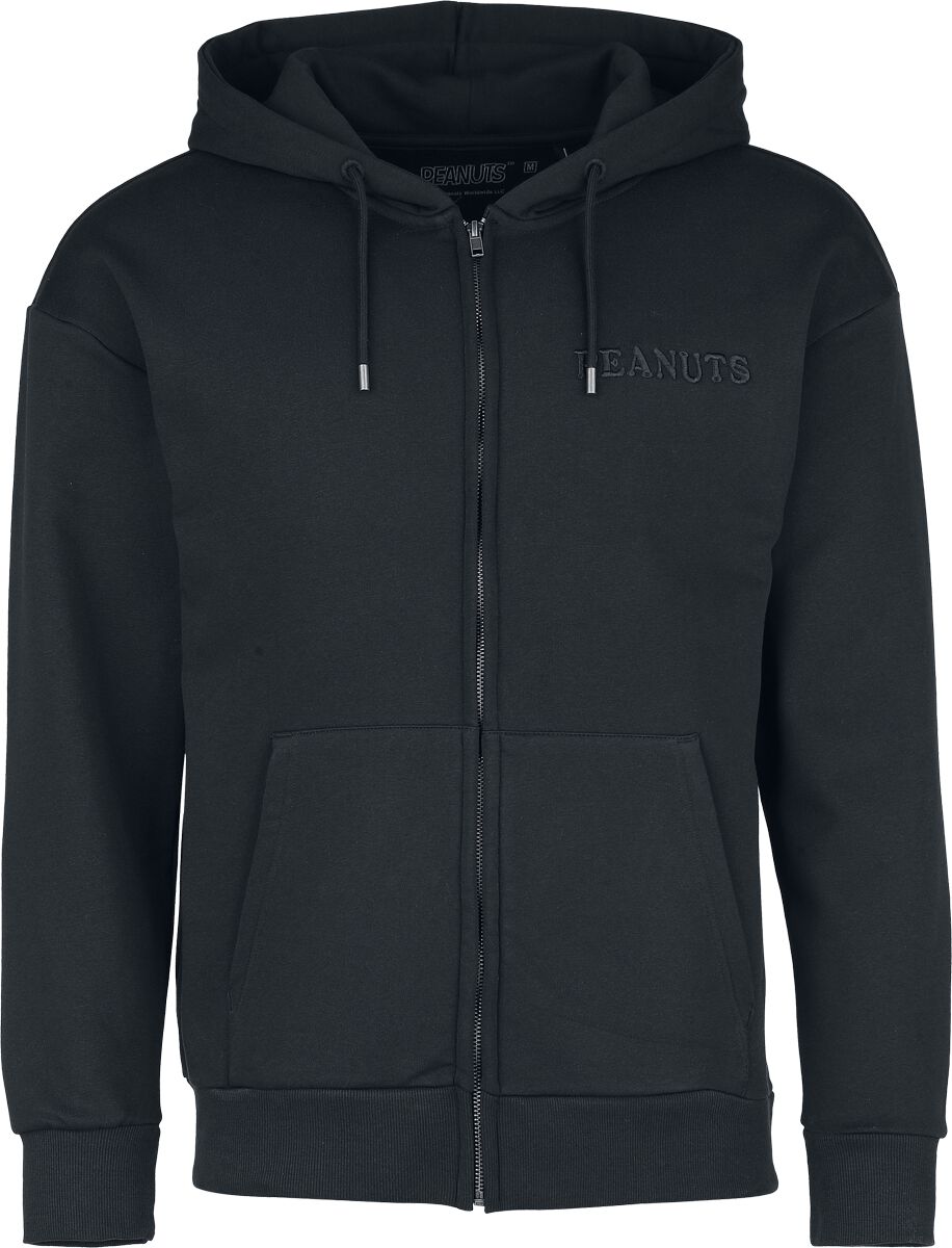 Sweat-shirt zippé à capuche  de Snoopy - Snoopy & Woodstock - Far Out - S à 3XL - pour Homme - noir - Snoopy