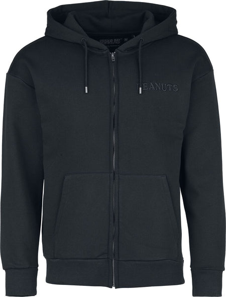 Sweat-shirt zippé à capuche  de Snoopy - Snoopy & Woodstock - Far Out - S à 3XL - pour Homme - noir - Snoopy