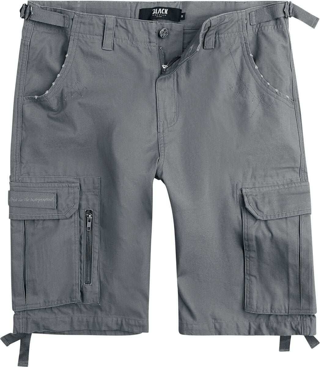 Short  de Black Premium by EMP - Bermuda Army Vintage - S à 5XL - pour Homme - gris - Black Premium by EMP