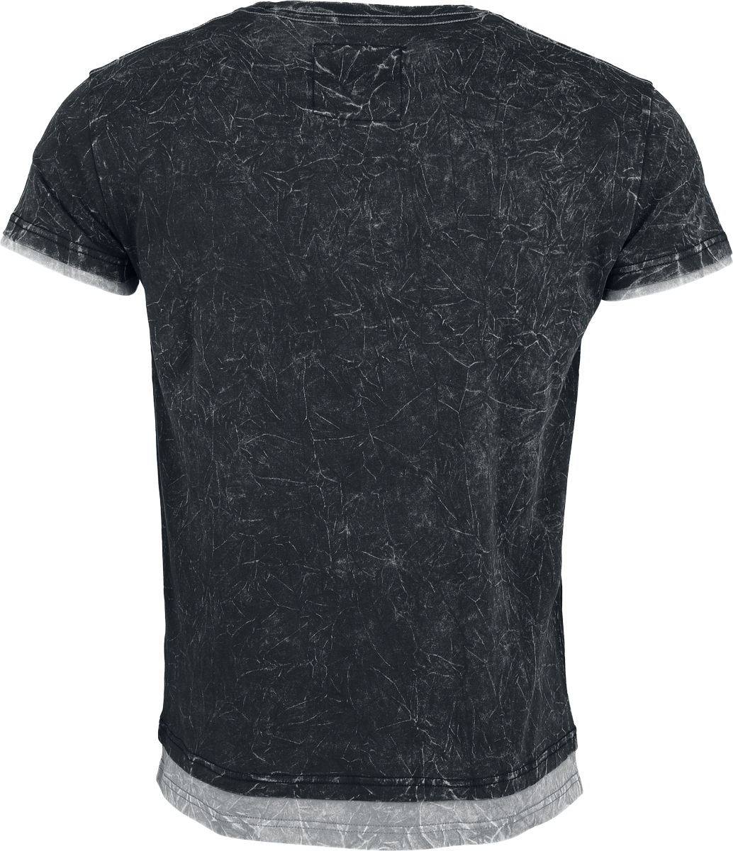 T-Shirt Manches courtes  de RED by EMP - Don't Tell Me You're Lonely - S à XXL - pour Homme - gris - RED by EMP - View 2
