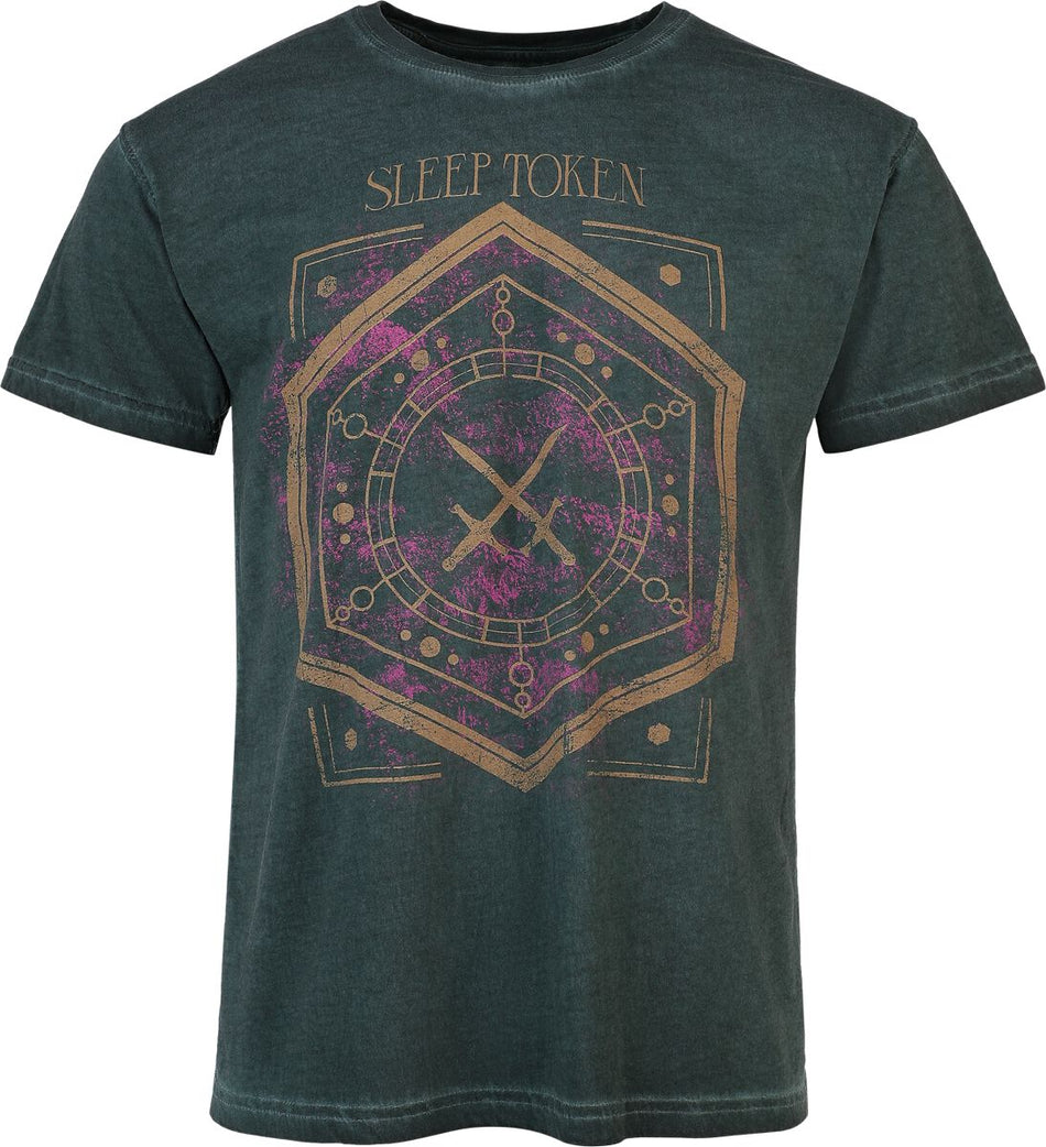 T-Shirt Manches courtes  de Sleep Token - House Veridian - S à 4XL - pour Homme - vert - Sleep Token