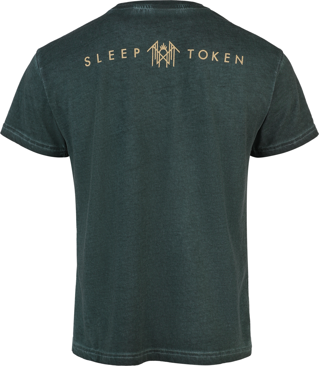 T-Shirt Manches courtes  de Sleep Token - House Veridian - S à 4XL - pour Homme - vert - Sleep Token - View 2