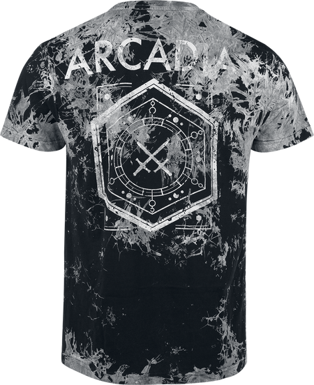 T-Shirt Manches courtes  de Sleep Token - Arcadia - S à 4XL - pour Homme - noir/gris - Sleep Token - View 2