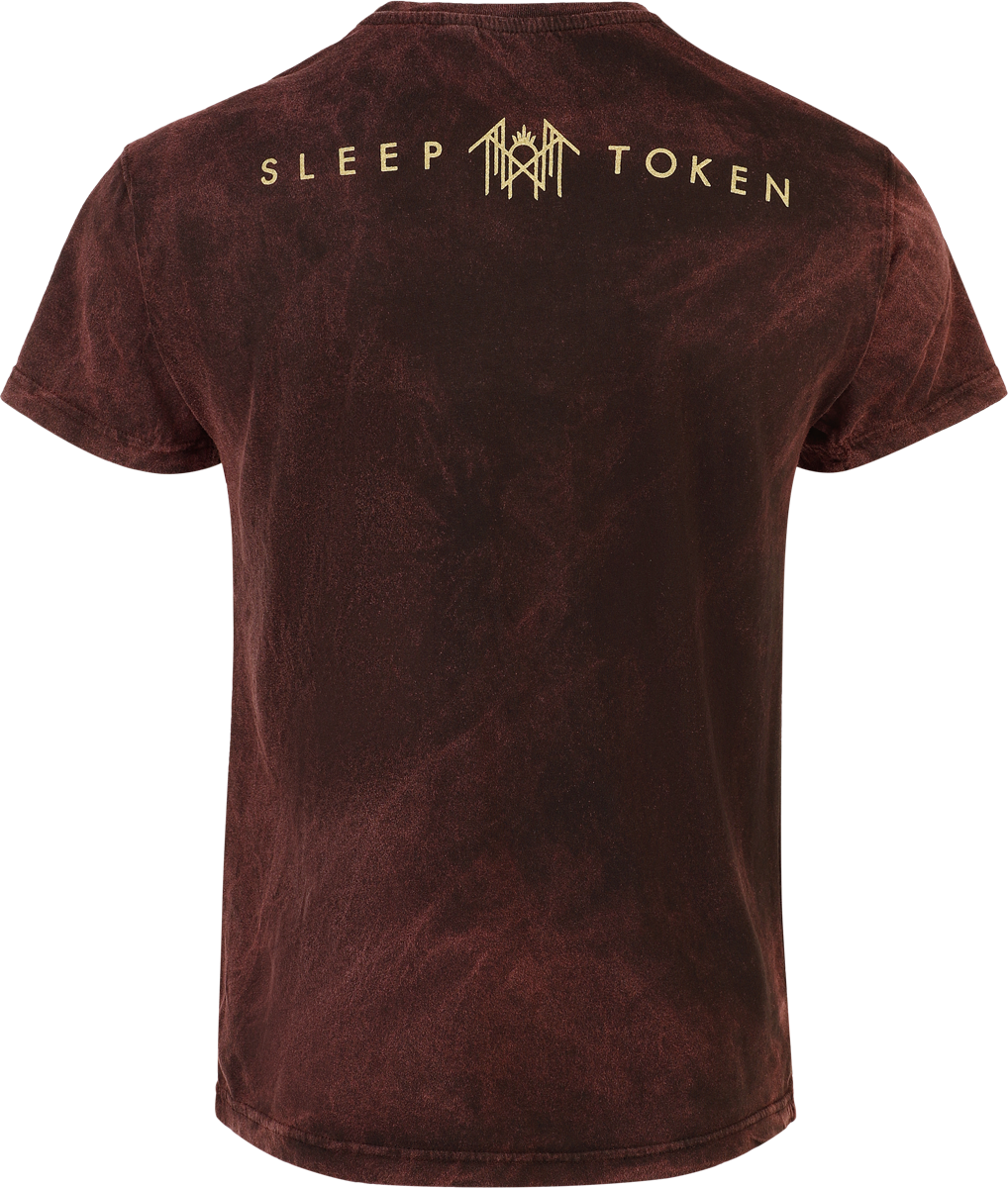 T-Shirt Manches courtes  de Sleep Token - Even In Arcadia - S à 4XL - pour Homme - rouille - Sleep Token - View 2
