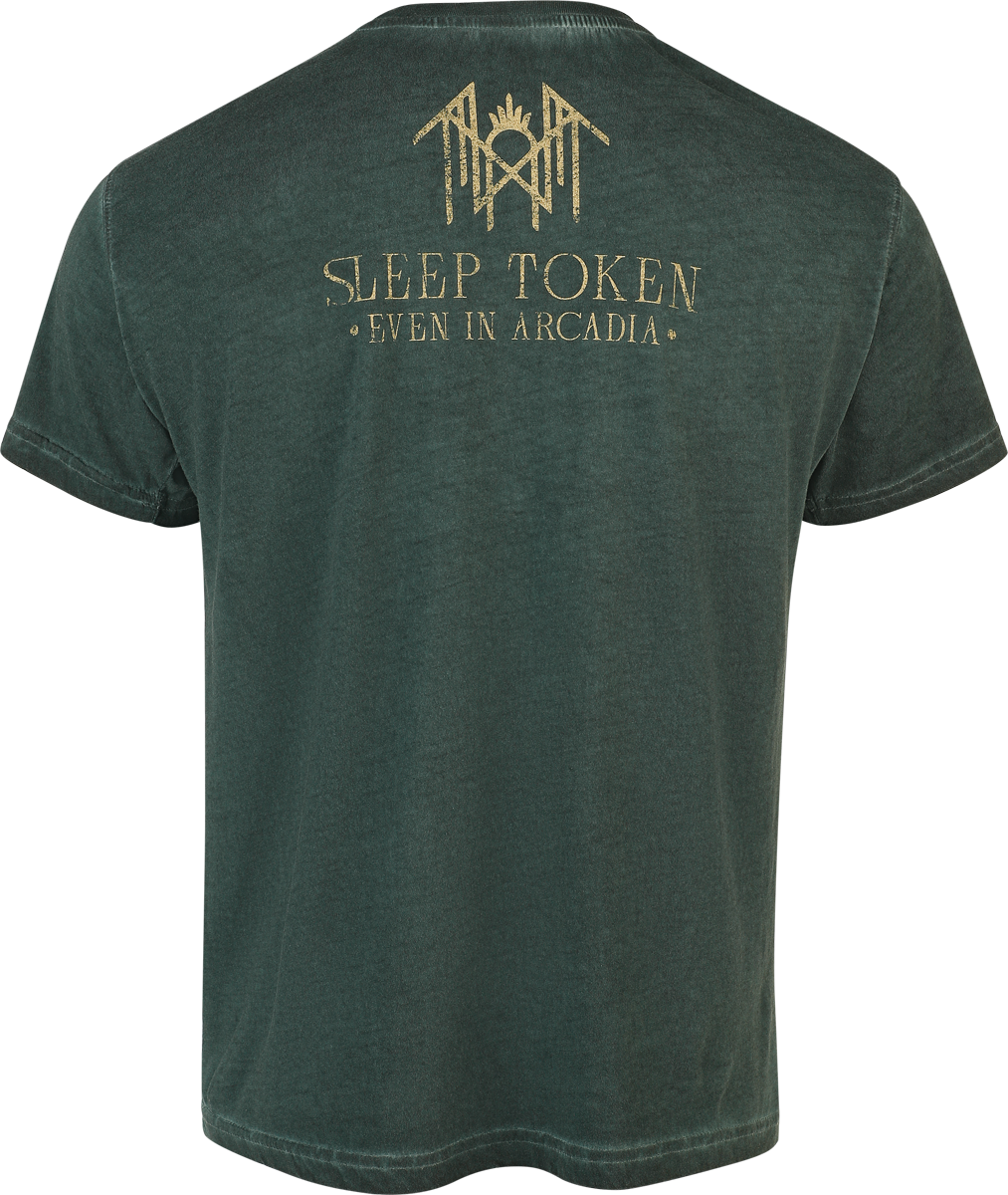 T-Shirt Manches courtes  de Sleep Token - House Veridian - S à 4XL - pour Homme - pétrole - Sleep Token - View 2