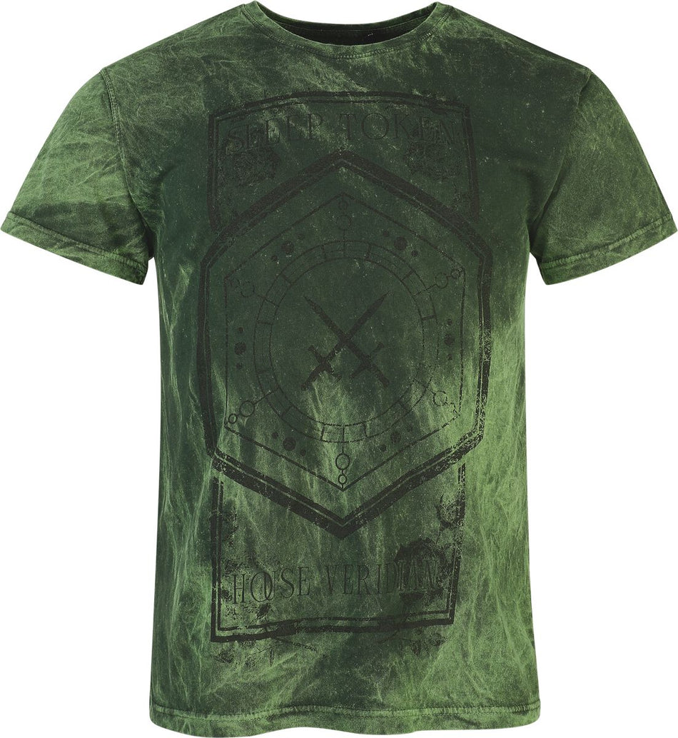T-Shirt Manches courtes  de Sleep Token - House Veridian - S à 4XL - pour Homme - vert - Sleep Token