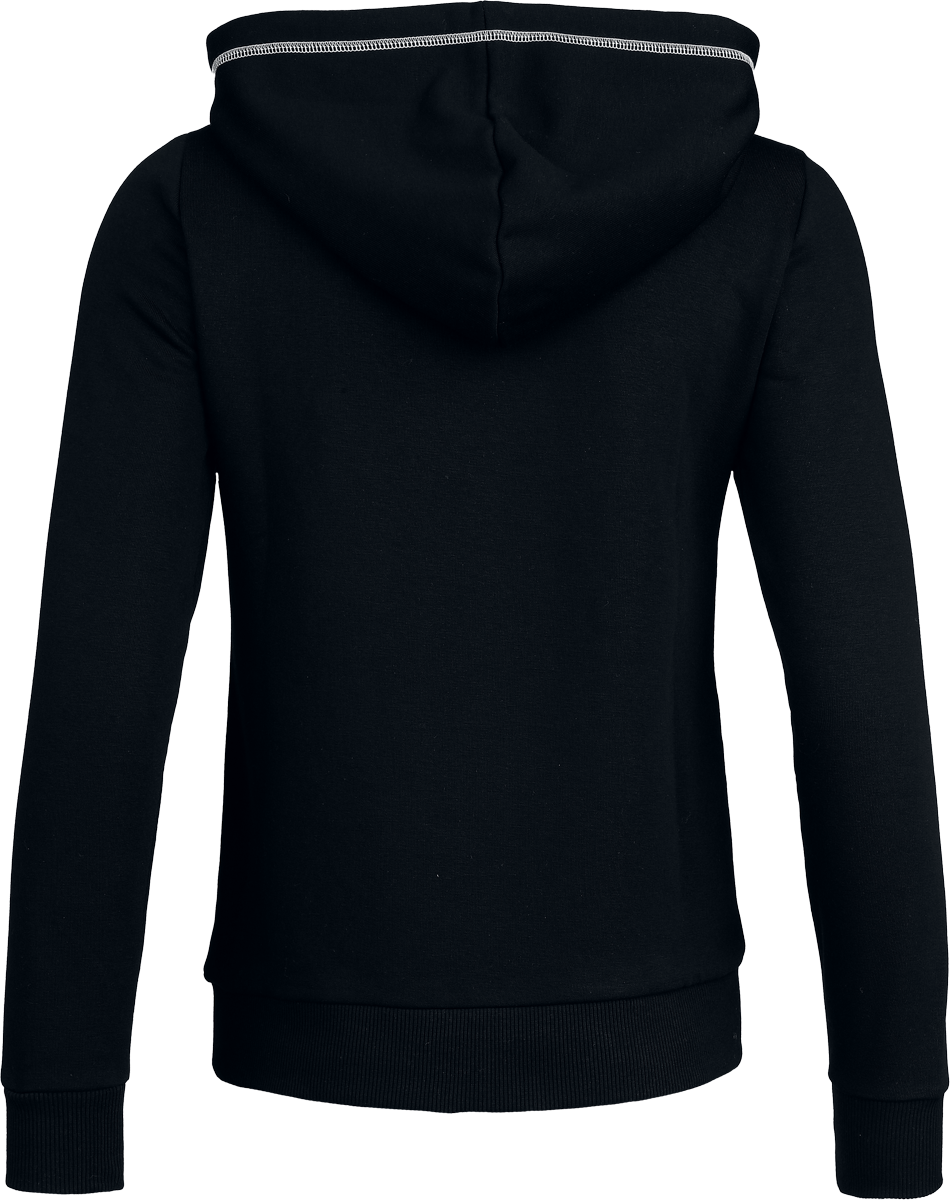 Sweat-shirt à capuche Gothic de Wednesday - Wednesday - Broken Glass - S à XXL - pour Femme - noir - Wednesday - View 2