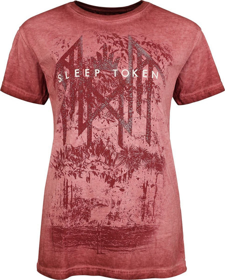 T-Shirt Manches courtes  de Sleep Token - Even In Arcadia - S à 4XL - pour Femme - rouge - Sleep Token