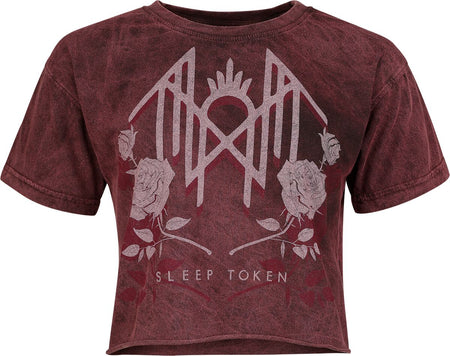 T-Shirt Manches courtes  de Sleep Token - S à 4XL - pour Femme - rouge - Sleep Token