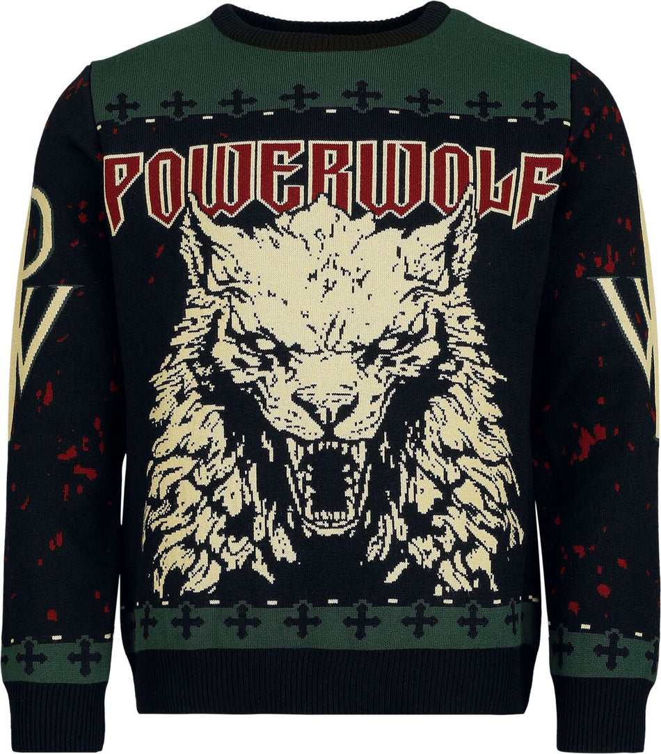 Pull de Noël  de Powerwolf - Holiday Sweater - S à 5XL - pour Homme - multicolore - Powerwolf