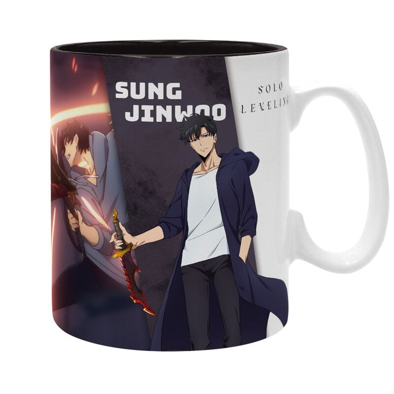 Mug  de Solo Leveling - Jinwoo & Igris - pour Indifférent - multicolore - Solo Leveling