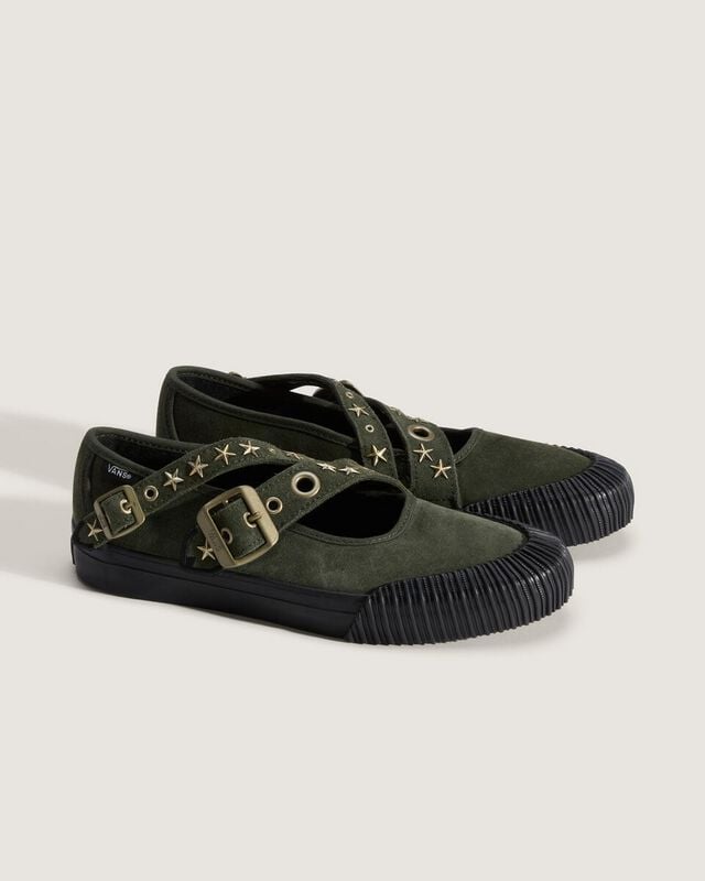 Ballerines  de Vans - Mary Janes à Sangles - EU37 à EU41 - pour Femme - olive - Vans