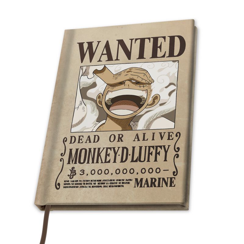 Carnet de notes  de One Piece - Wanted Luffy - pour Unisexe - multicolore - One Piece