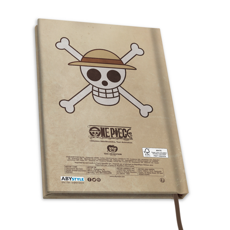 Carnet de notes  de One Piece - Wanted Luffy - pour Unisexe - multicolore - One Piece - View 2