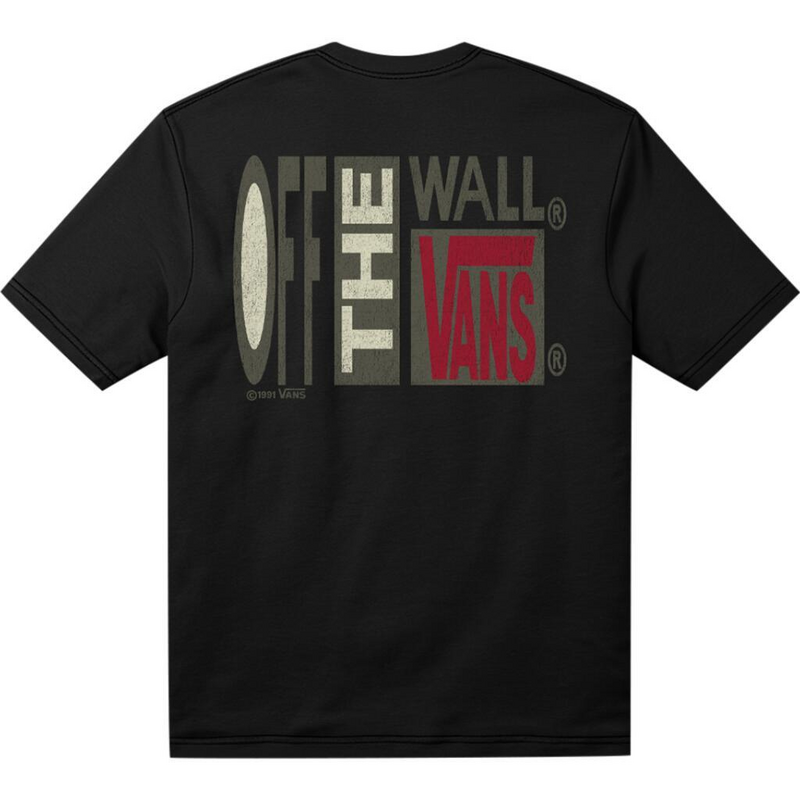 T-Shirt Manches courtes  de Vans - Stretch Stack Crackle - T-shirt - S à XXL - pour Homme - noir - Vans - View 2