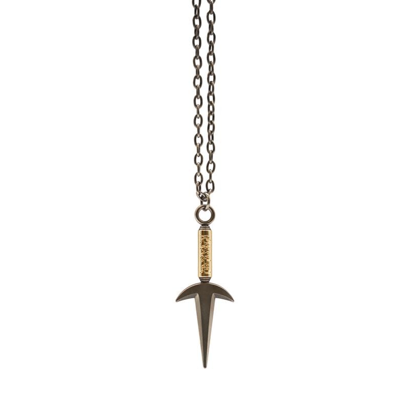 Collier  de Naruto - Minatos's Kunai - pour Femme - couleur argent - Naruto