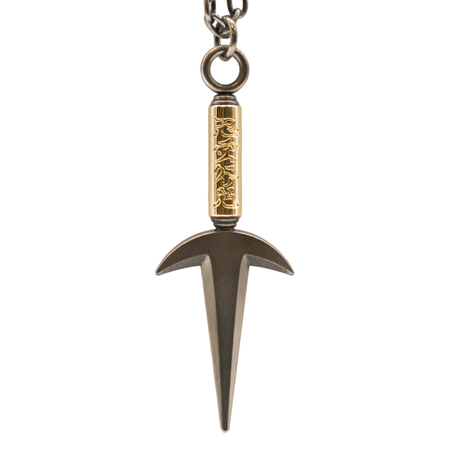 Collier  de Naruto - Minatos's Kunai - pour Femme - couleur argent - Naruto - View 2