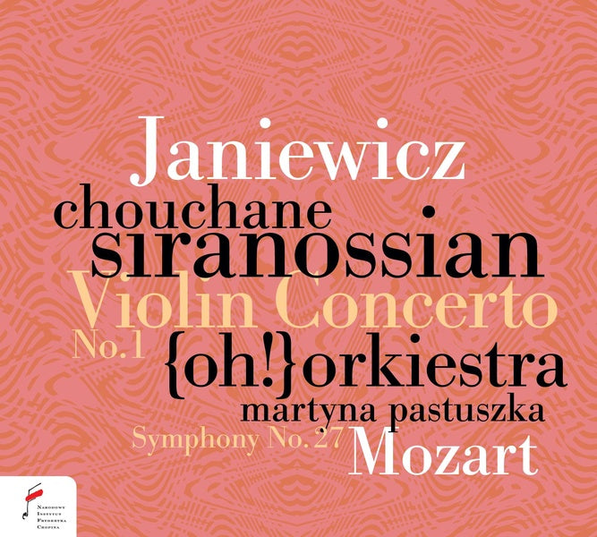 Janiewicz, Mozart - Front Cover