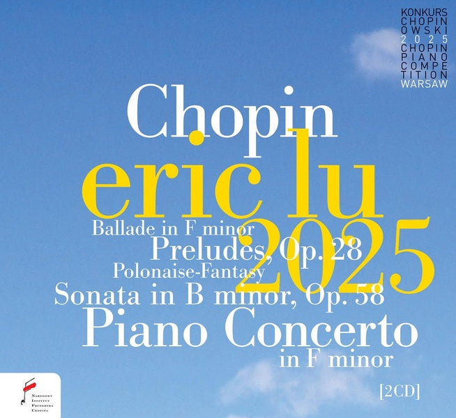Eric Lu 2025 - Front Cover