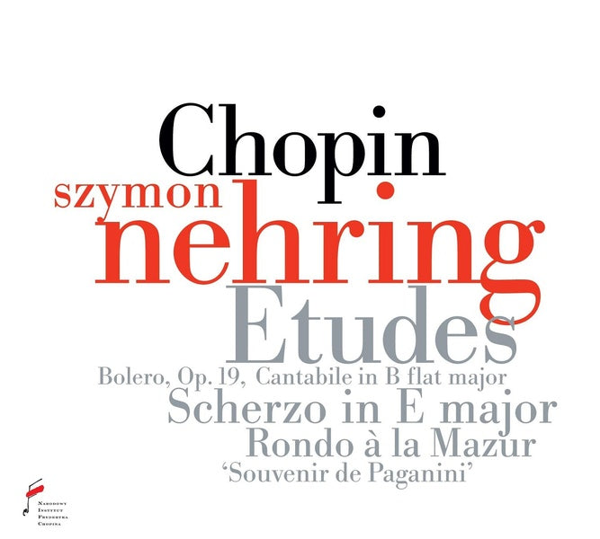 Etudes - Scherzo - Rondo à la Mazur - Bolero - Souvenir de Paganini - Front Cover