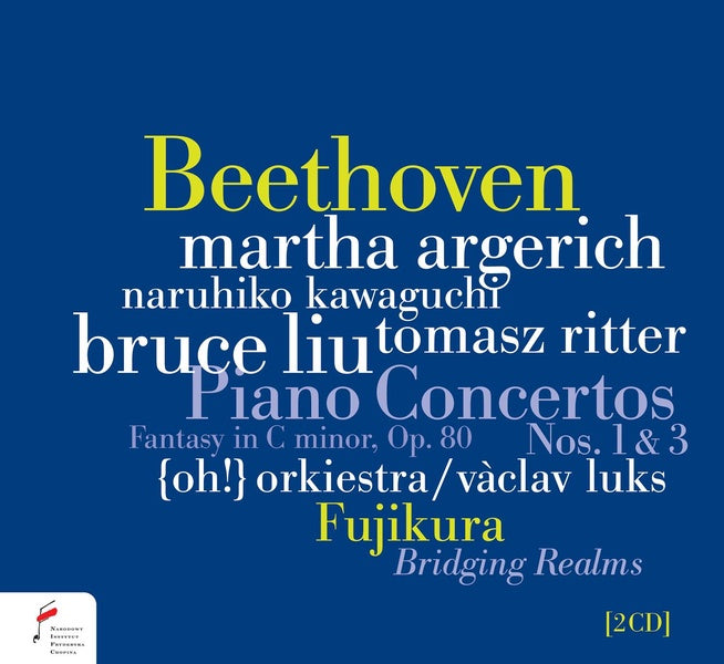 Piano Concertos 1 & 3 / Fantasy Opus 80 / Bridging Reals - Front Cover