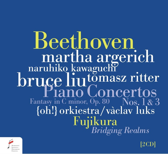 Piano Concertos 1 & 3 / Fantasy Opus 80 / Bridging Reals - Front Cover